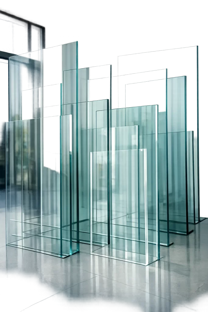 الواح زجاجية لحمامات السباحة