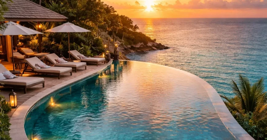 حمامات سباحة انفينتي