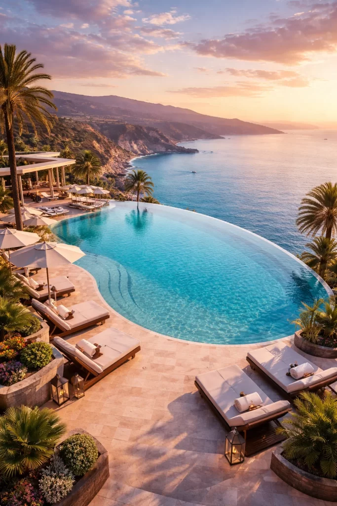 حمامات سباحة بانوراما