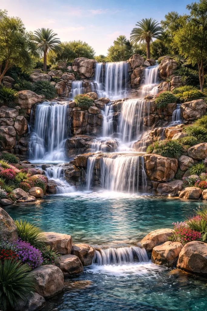 شلالات صناعية