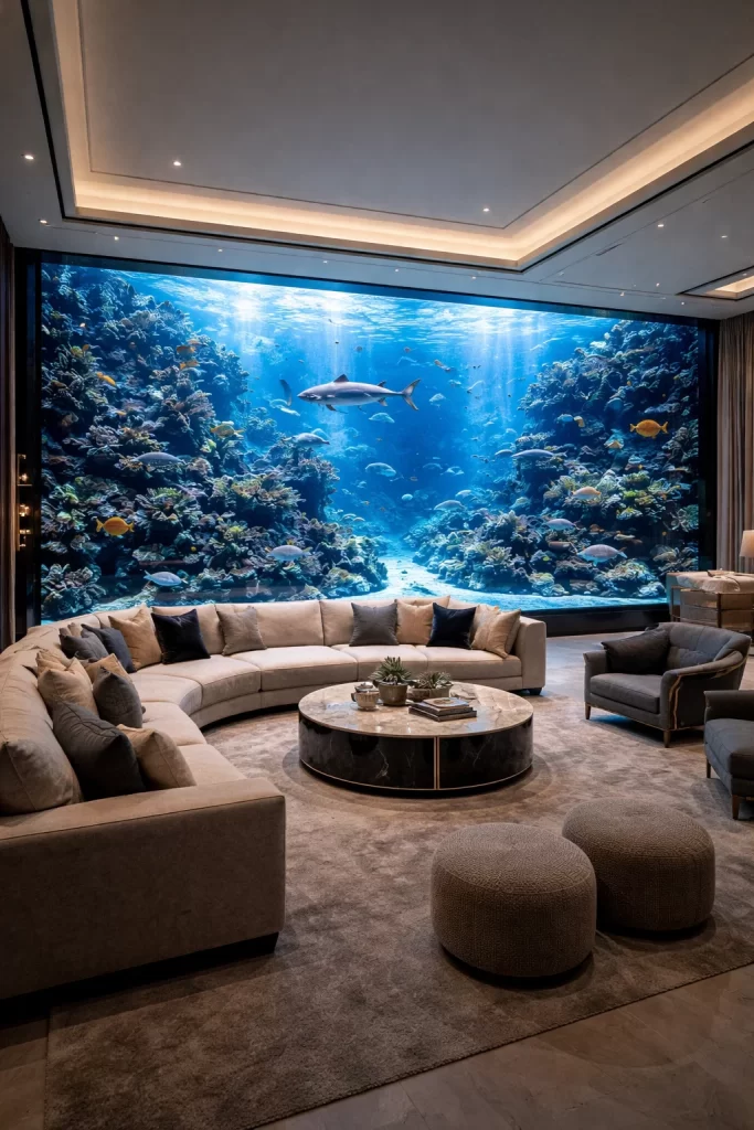 نشاء احواض سمك كبيرة