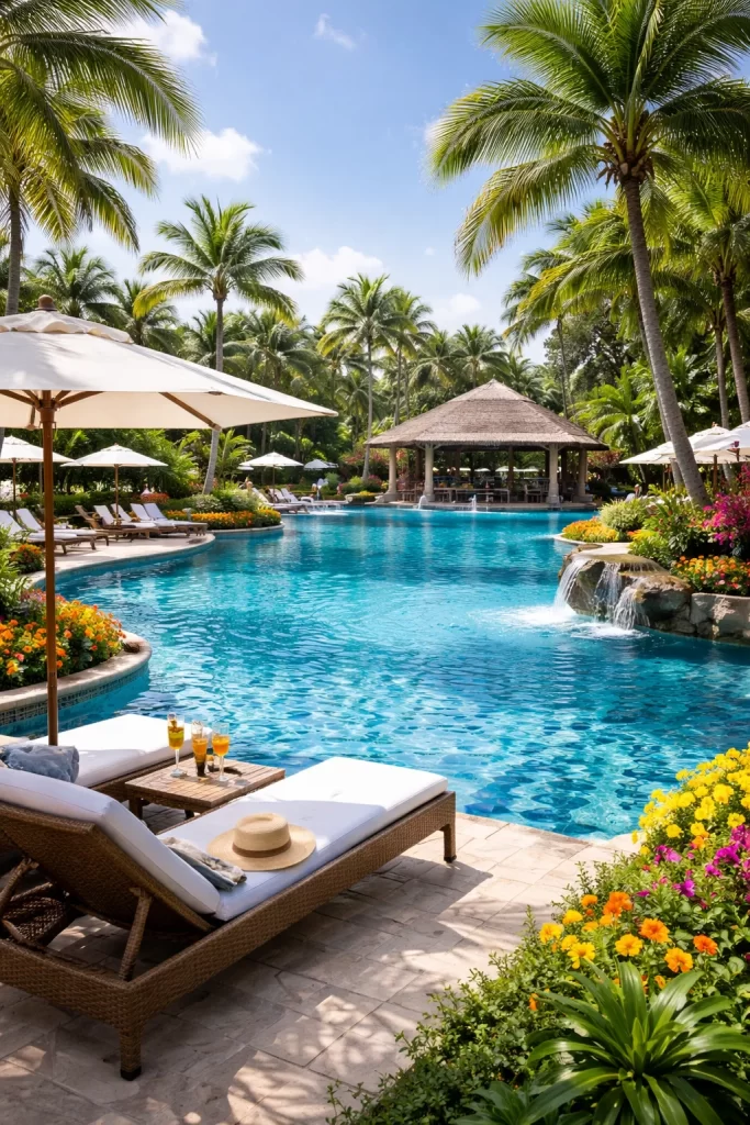 تكلفة انشاء حمامات السباحة